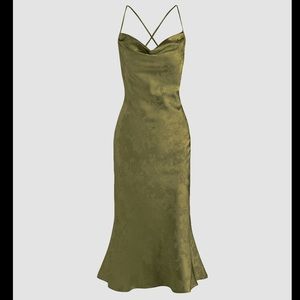 Cider floral pattern maxi dress